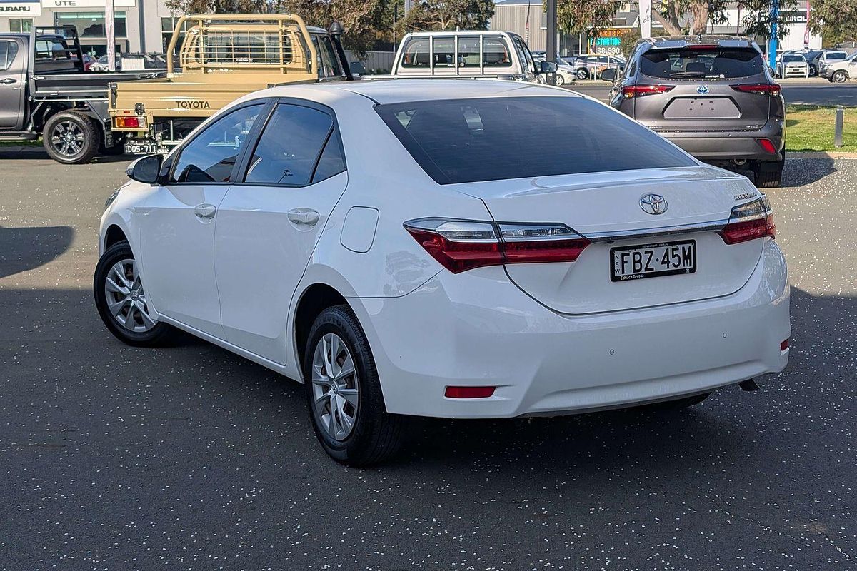 2019 Toyota Corolla Corolla Sedan Ascent 1.8L Petrol Auto CVT