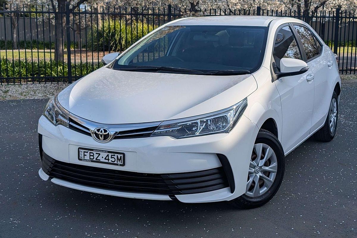 2019 Toyota Corolla Corolla Sedan Ascent 1.8L Petrol Auto CVT