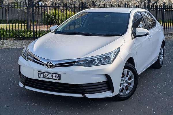 2019 Toyota Corolla Corolla Sedan Ascent 1.8L Petrol Auto CVT
