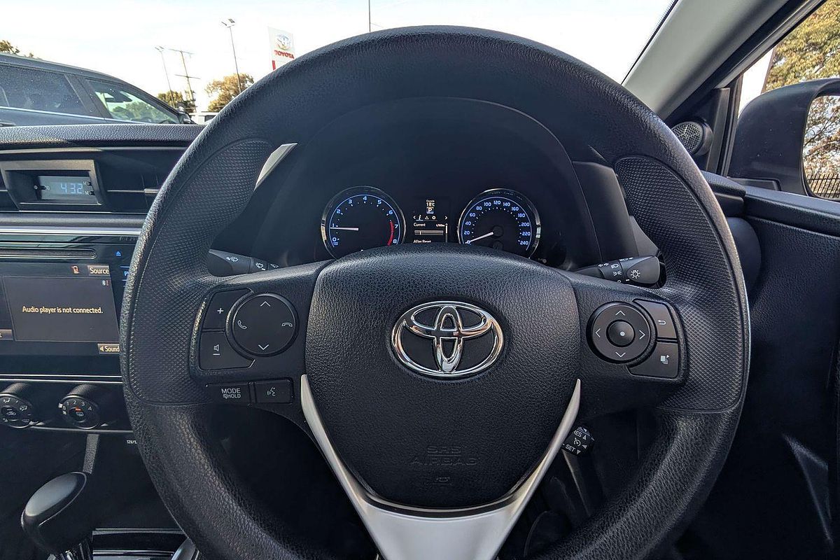 2019 Toyota Corolla Corolla Sedan Ascent 1.8L Petrol Auto CVT