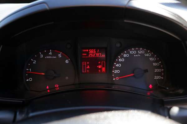 2013 Isuzu D-MAX SX Rear Wheel Drive
