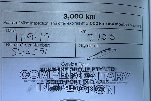 2019 Ford Ranger XL Hi-Rider PX MkIII Rear Wheel Drive 2.2L