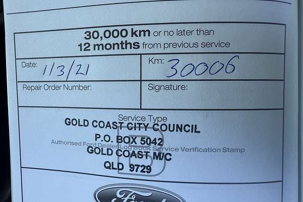 2019 Ford Ranger XL Hi-Rider PX MkIII Rear Wheel Drive 2.2L