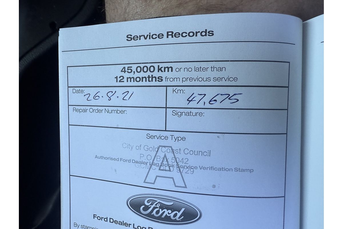 2019 Ford Ranger XL Hi-Rider PX MkIII Rear Wheel Drive 2.2L