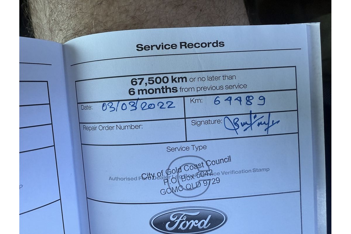 2019 Ford Ranger XL Hi-Rider PX MkIII Rear Wheel Drive 2.2L