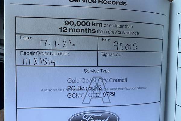 2019 Ford Ranger XL Hi-Rider PX MkIII Rear Wheel Drive 2.2L