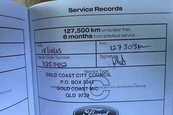 2019 Ford Ranger XL Hi-Rider PX MkIII Rear Wheel Drive 2.2L