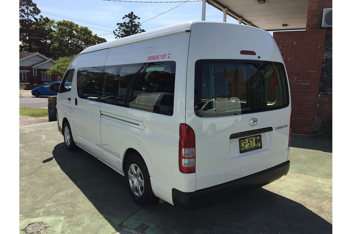 2018 Toyota Hiace Commuter KDH223R ELWB High Roof