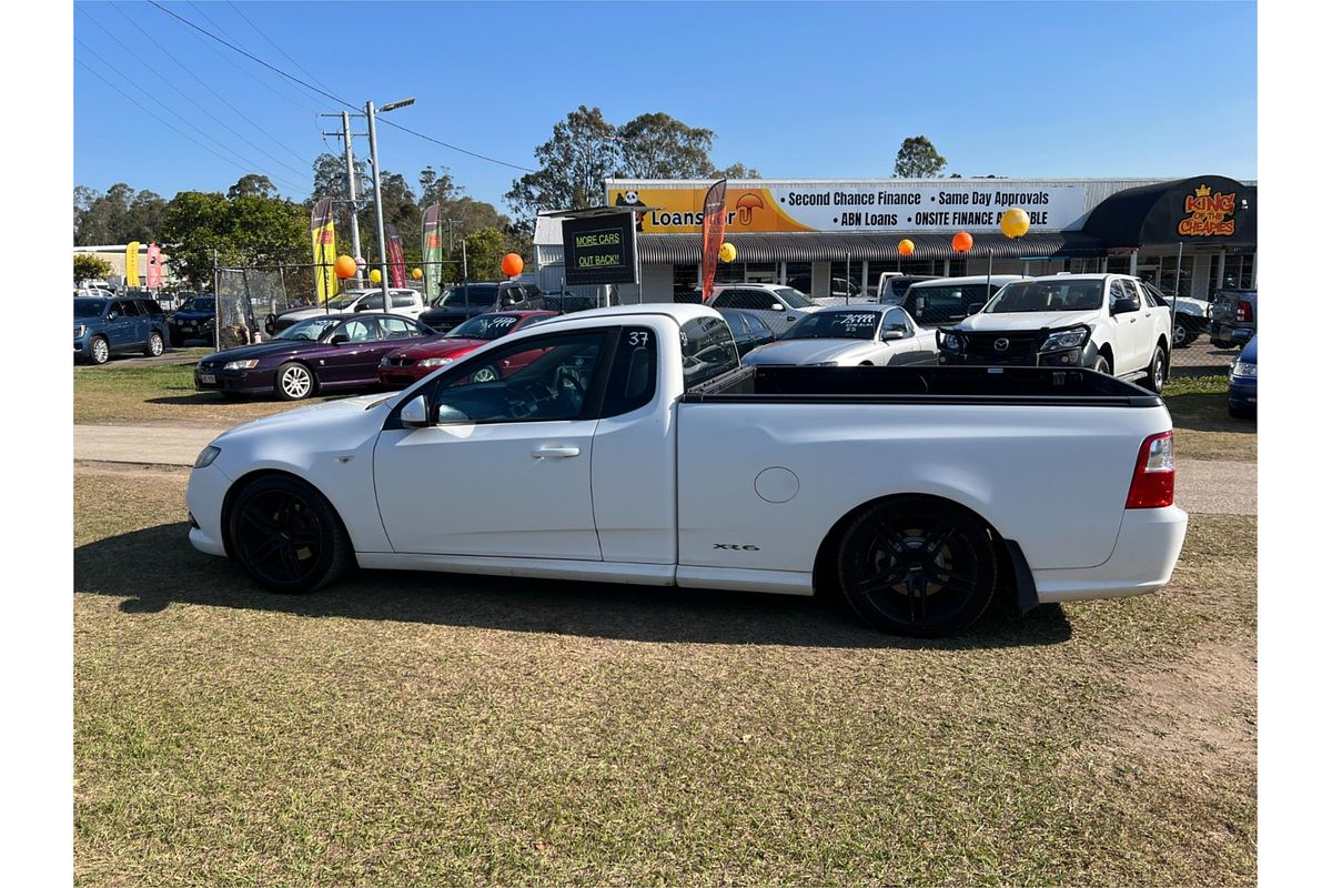 2009 Ford Falcon Ute XR6 FG Rear Wheel Drive