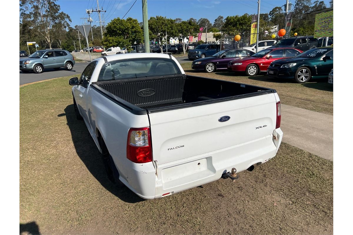 2009 Ford Falcon Ute XR6 FG Rear Wheel Drive
