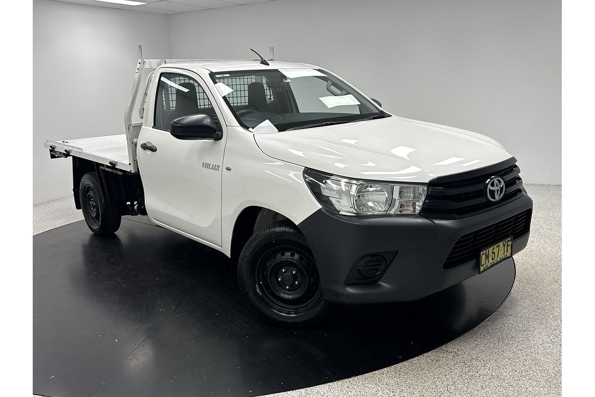 2017 Toyota Hilux Workmate TGN121R Rear Wheel Drive