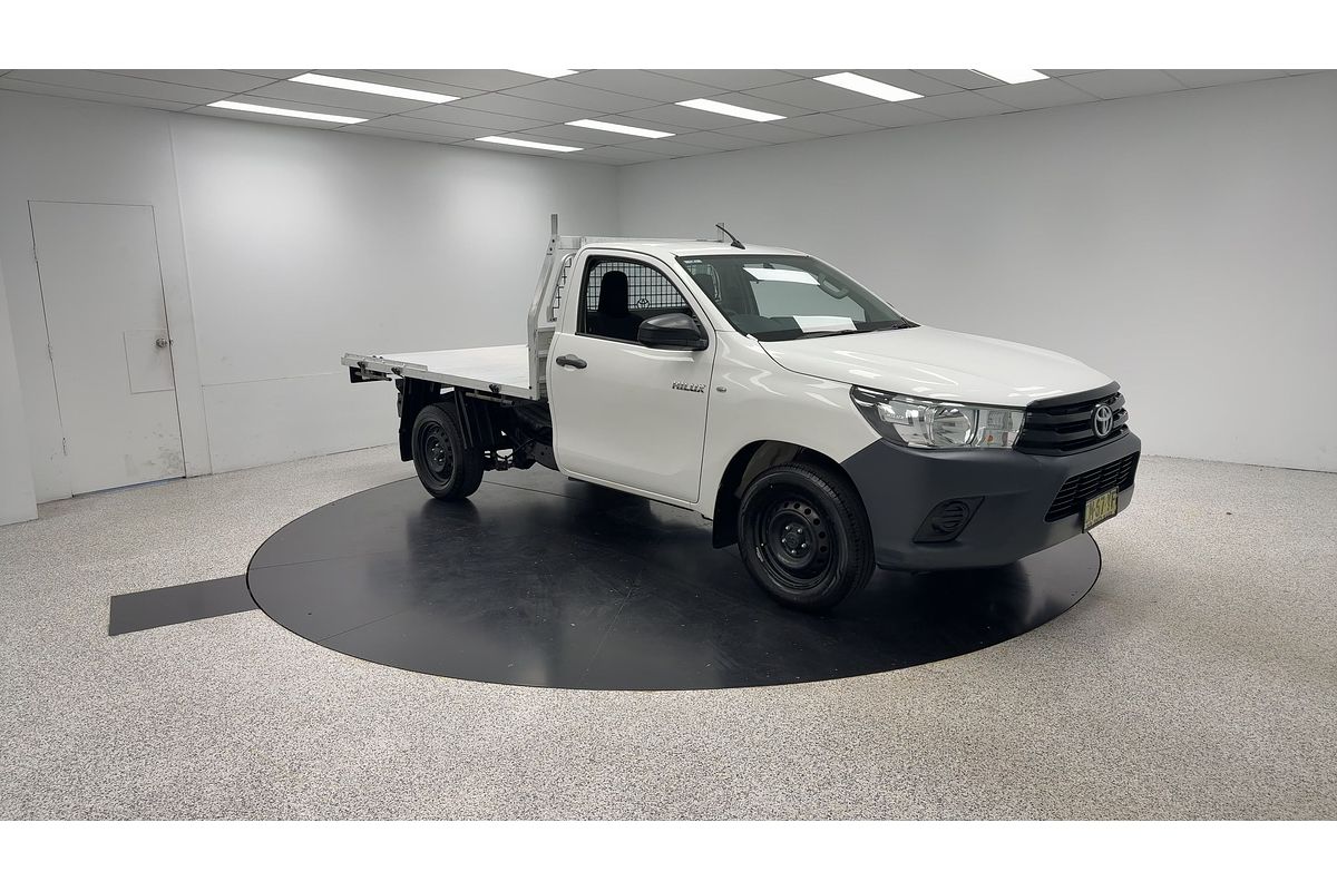 2017 Toyota Hilux Workmate TGN121R Rear Wheel Drive