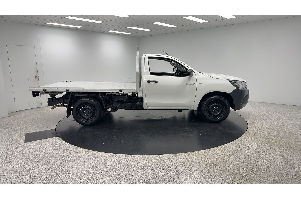 2017 Toyota Hilux Workmate TGN121R Rear Wheel Drive