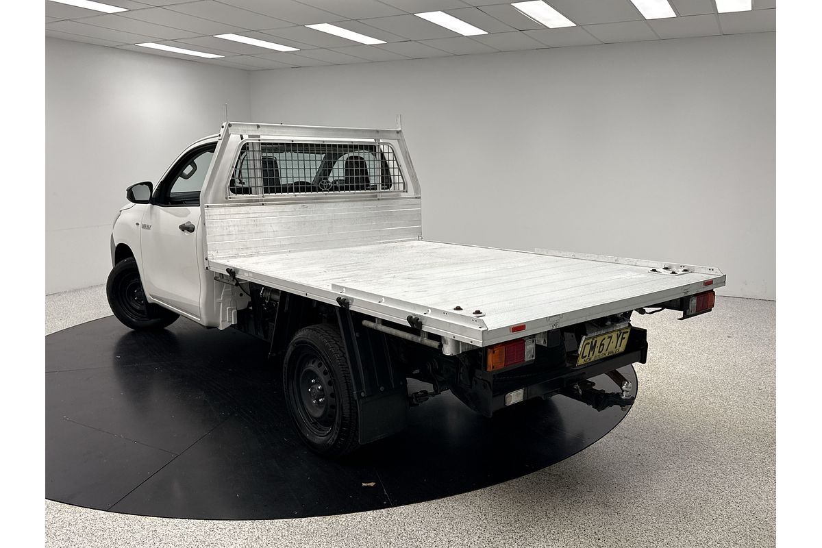 2017 Toyota Hilux Workmate TGN121R Rear Wheel Drive