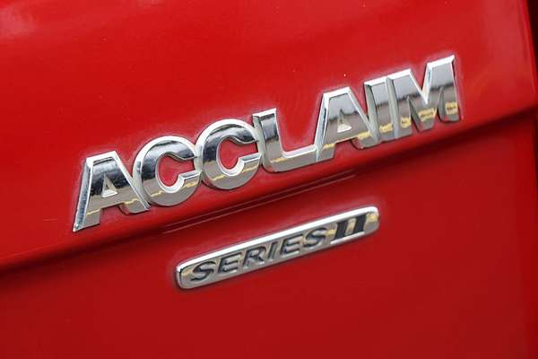 2002 Holden Commodore Acclaim VX II