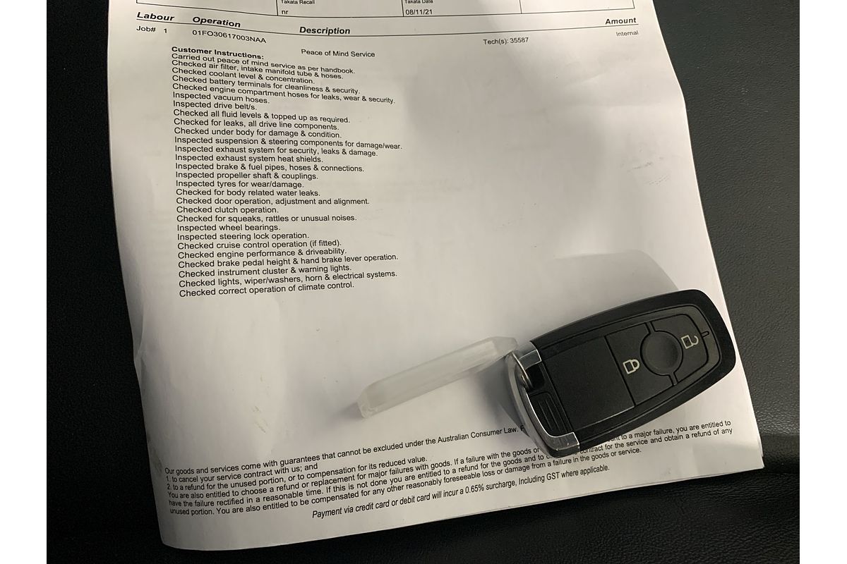 2021 Ford Ranger FX4 PX MkIII 4X4 2.0L