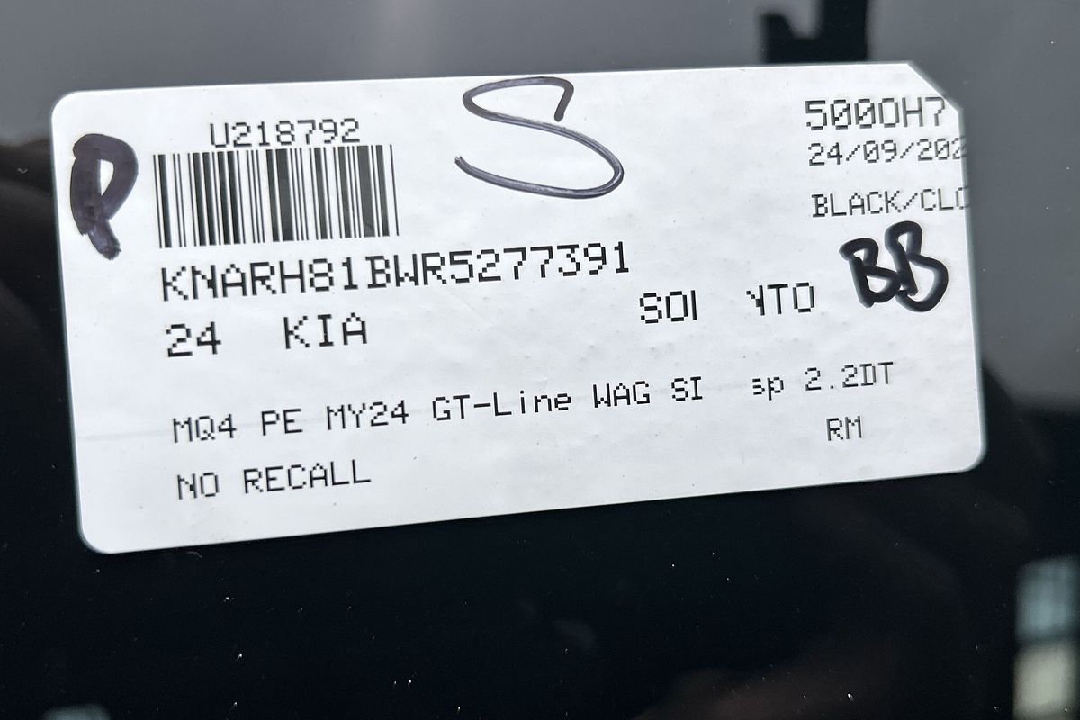 2024 Kia Sorento GT-Line MQ4 PE