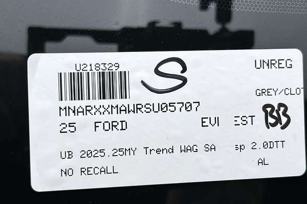 2025 Ford Everest Trend 2.0L