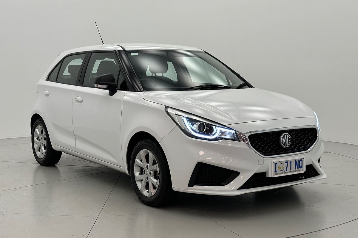2018 M.G. MG3 AUTO CORE 4 SP AUTOMATIC 5D HATCHBACK 4CYL