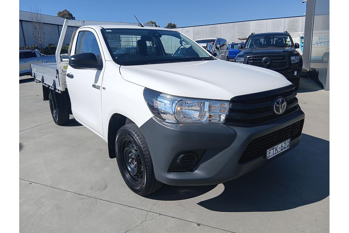 2021 Toyota Hilux Workmate TGN121R Rear Wheel Drive