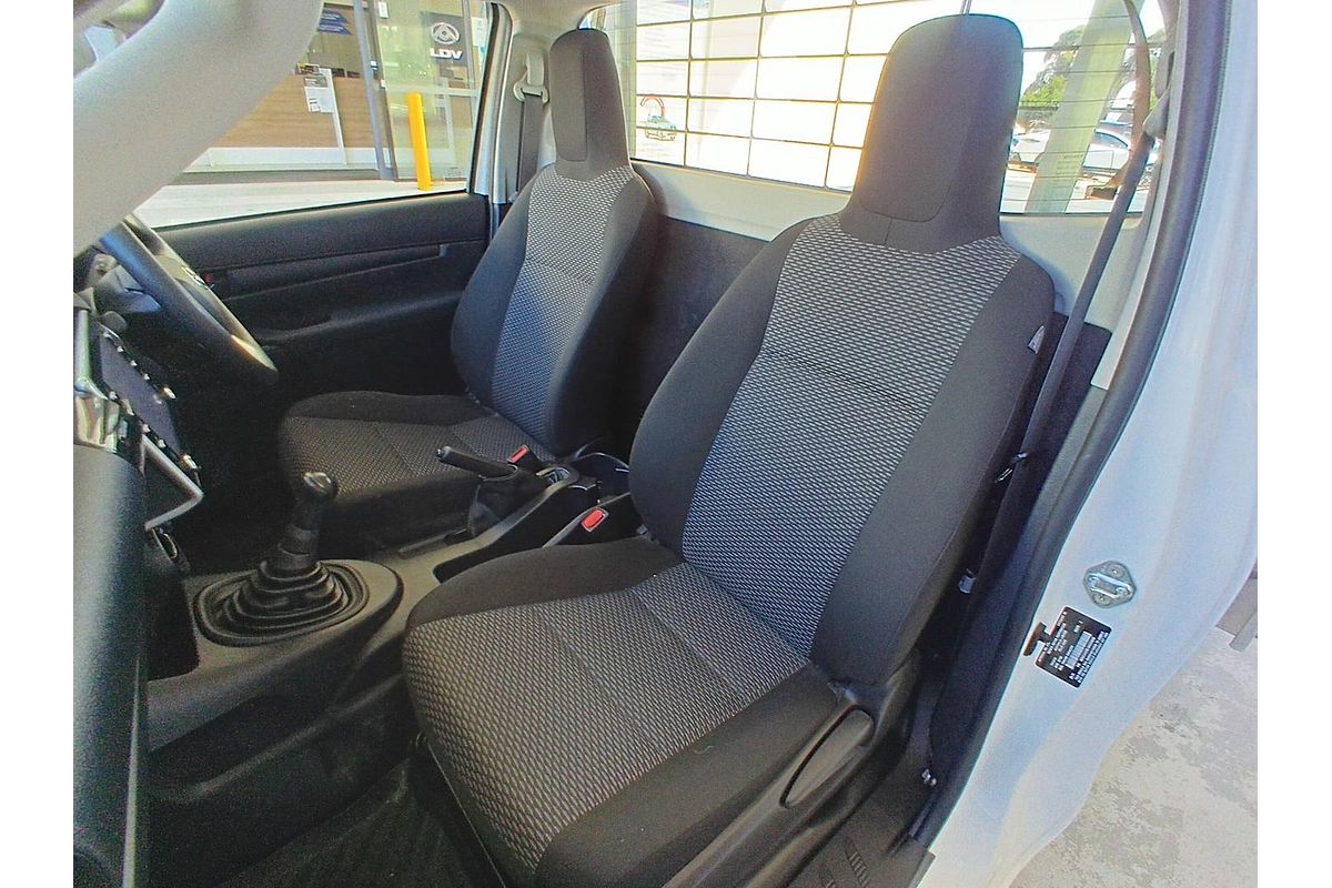 2021 Toyota Hilux Workmate TGN121R Rear Wheel Drive