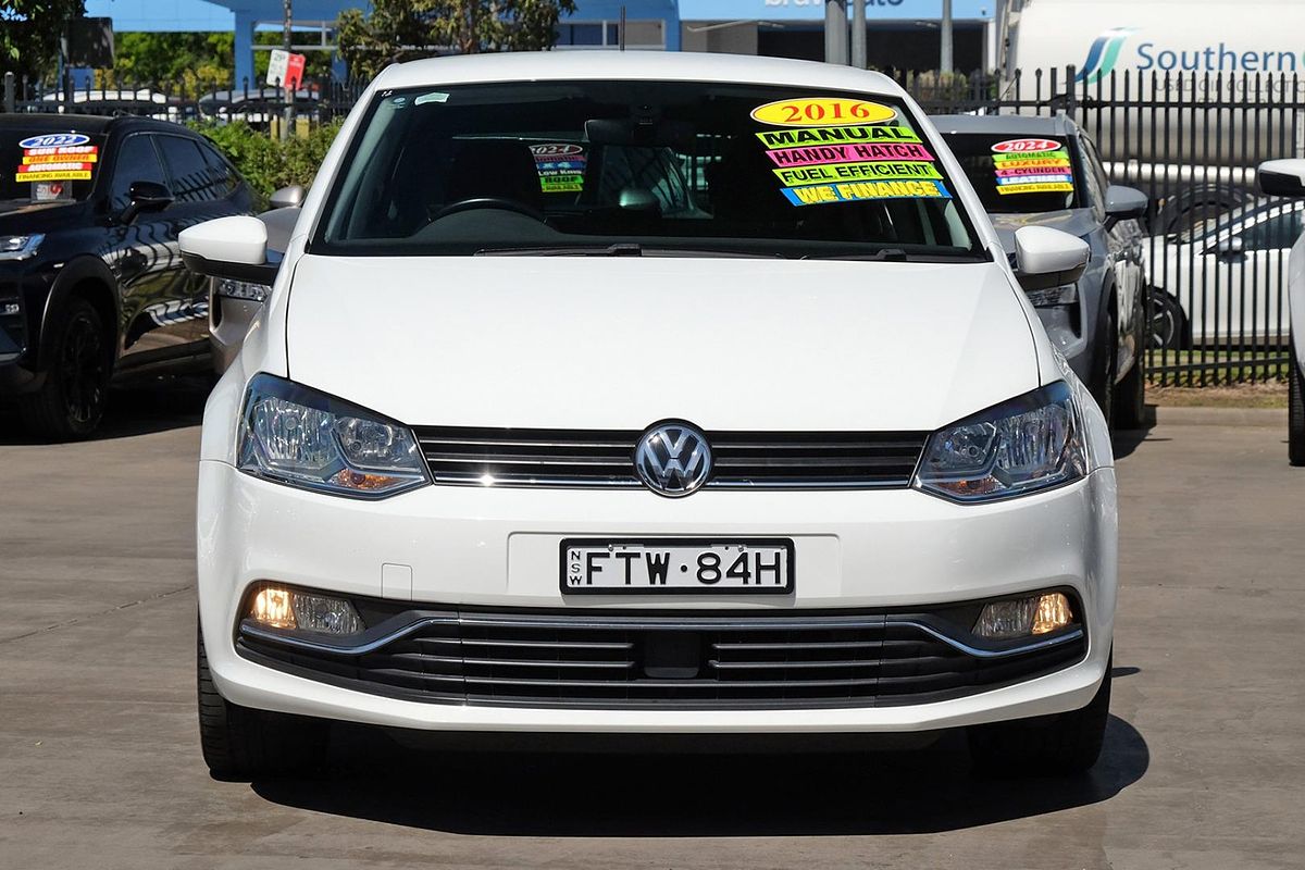 2016 Volkswagen Polo 81TSI Comfortline 6R