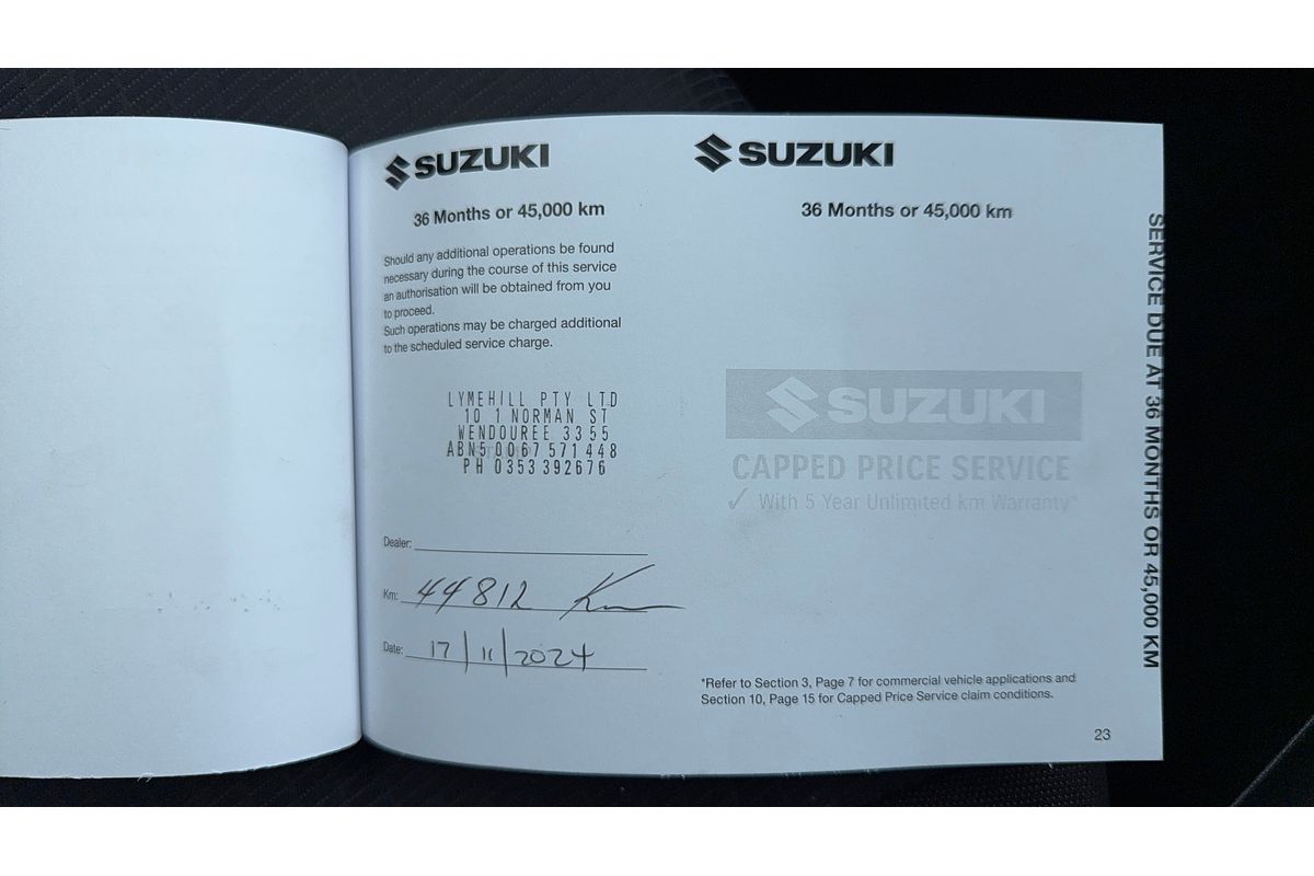 2022 Suzuki Baleno GL EW Series II