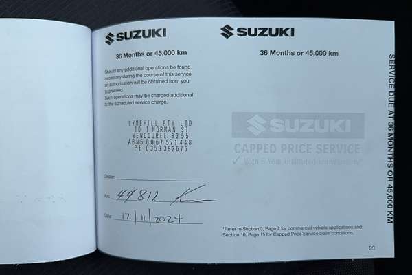 2022 Suzuki Baleno GL EW Series II
