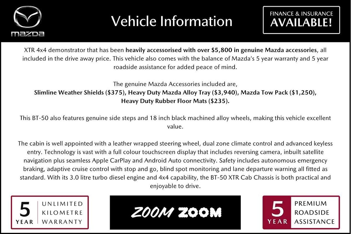 2024 Mazda BT-50 XTR TF 4X4