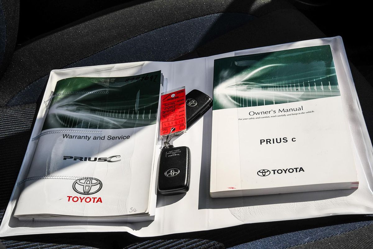 2018 Toyota Prius C NHP10R