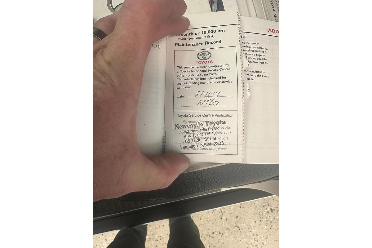 2013 Toyota Landcruiser Workmate VDJ79R 4X4