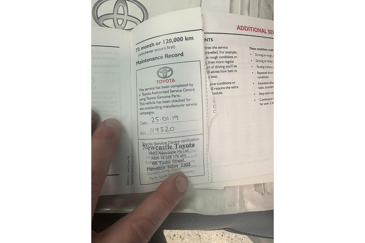 2013 Toyota Landcruiser Workmate VDJ79R 4X4