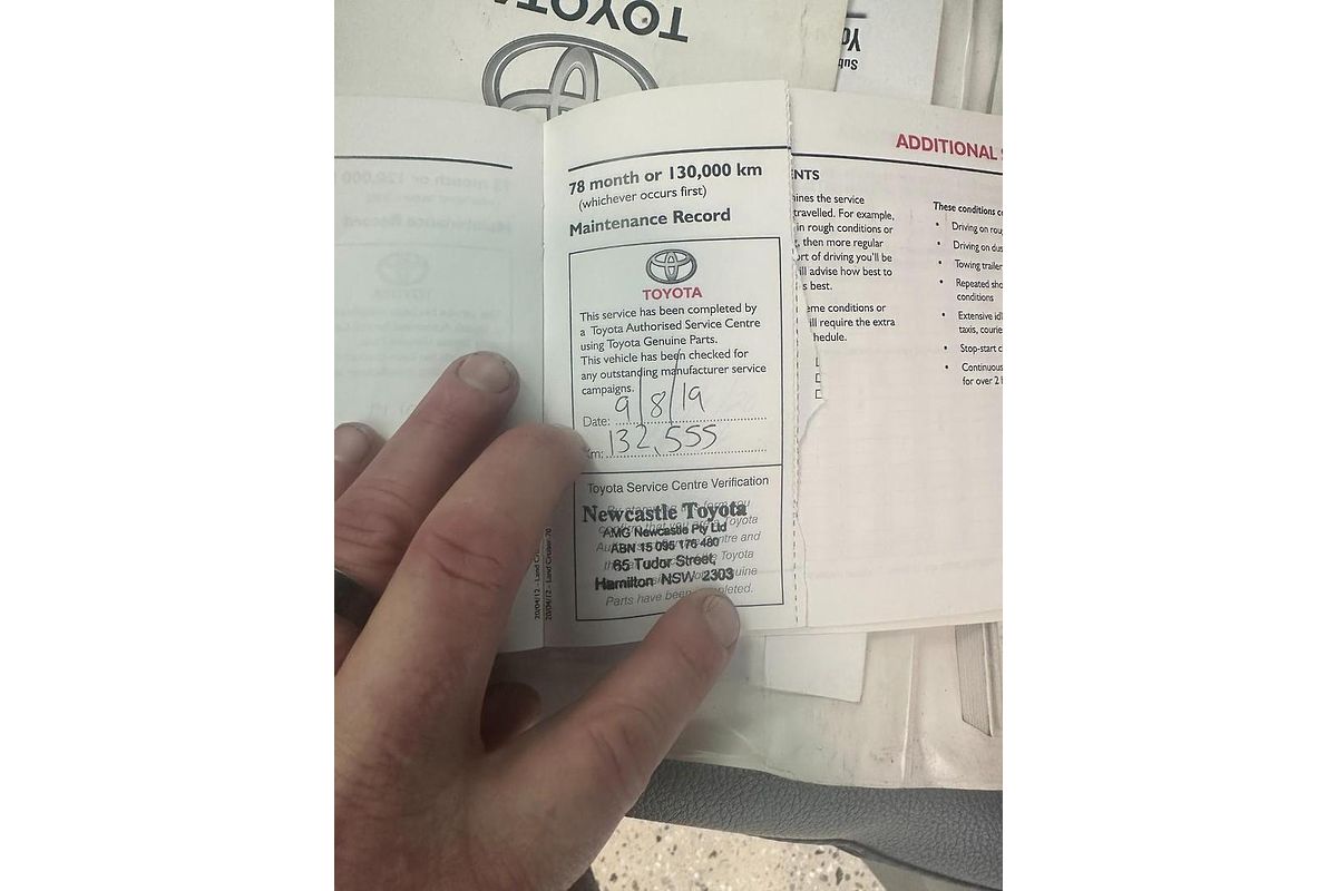 2013 Toyota Landcruiser Workmate VDJ79R 4X4