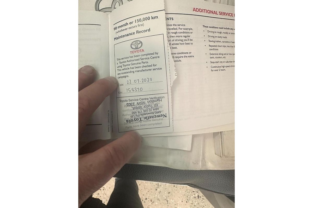 2013 Toyota Landcruiser Workmate VDJ79R 4X4