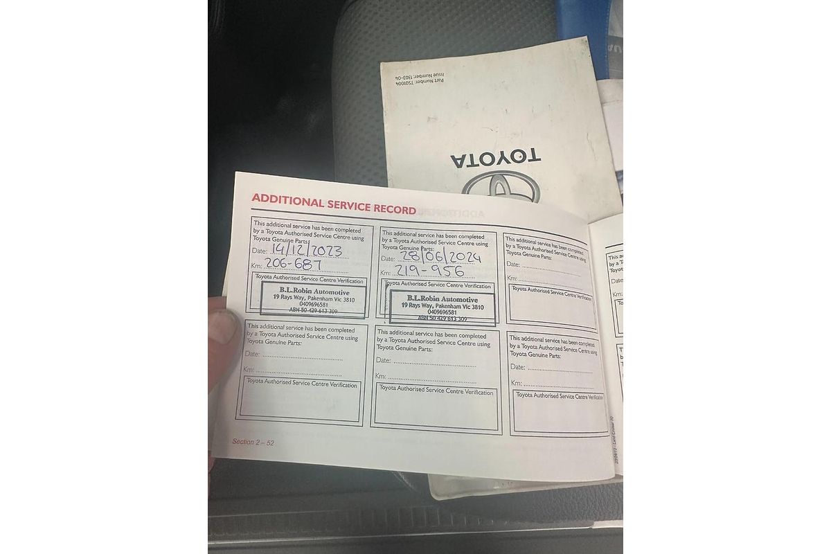 2013 Toyota Landcruiser Workmate VDJ79R 4X4