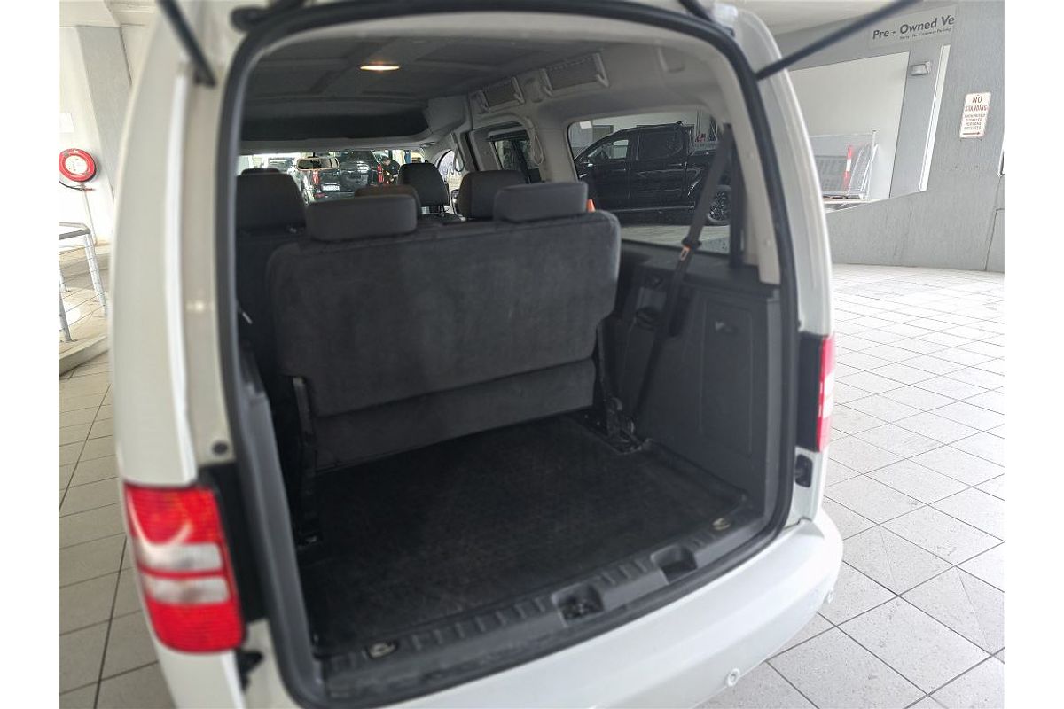 CADDY 2K MY12 MAXI LIFE COMFORTLINE TDI250 1.6L DT4 DIESEL TURBO F/INJ 7 SP AUTO DIRECT SHIFT 5D WAGON 