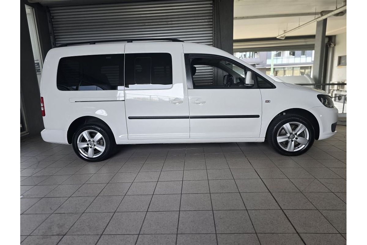 CADDY 2K MY12 MAXI LIFE COMFORTLINE TDI250 1.6L DT4 DIESEL TURBO F/INJ 7 SP AUTO DIRECT SHIFT 5D WAGON 