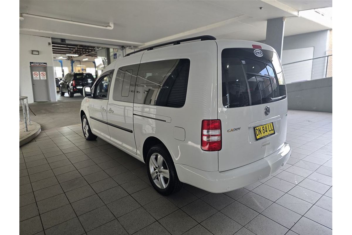 CADDY 2K MY12 MAXI LIFE COMFORTLINE TDI250 1.6L DT4 DIESEL TURBO F/INJ 7 SP AUTO DIRECT SHIFT 5D WAGON 