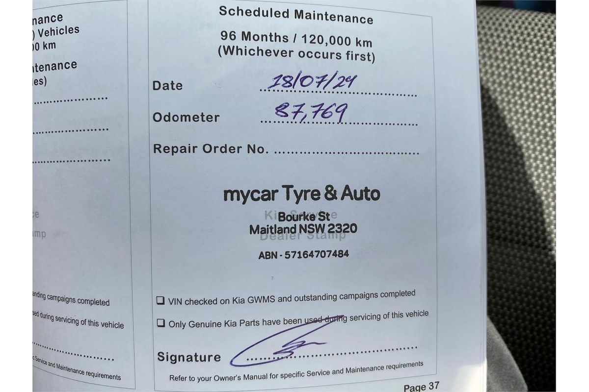 2018 Kia Cerato Sport YD