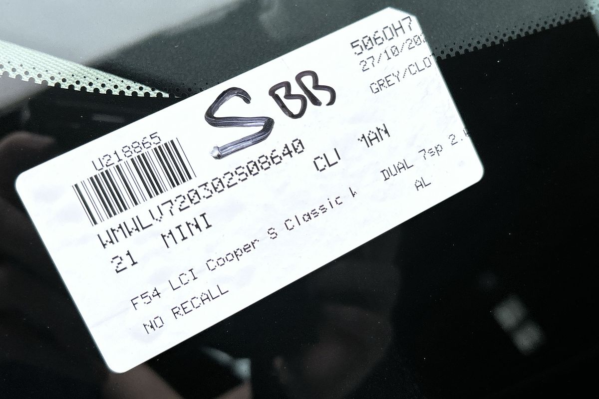 2021 MINI Clubman Cooper S Classic F54 LCI