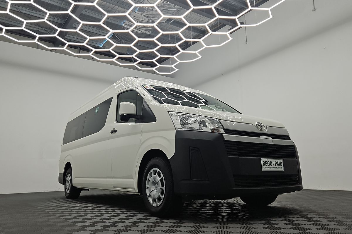 2019 Toyota Hiace Commuter GDH322R ELWB High Roof