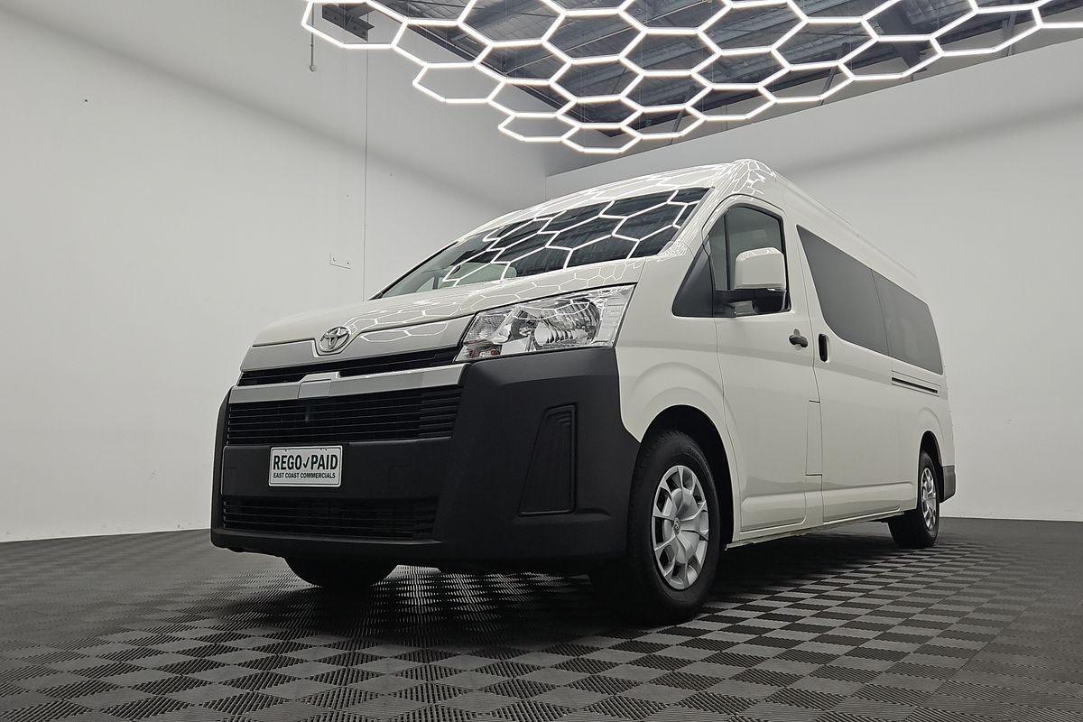 2019 Toyota Hiace Commuter GDH322R ELWB High Roof