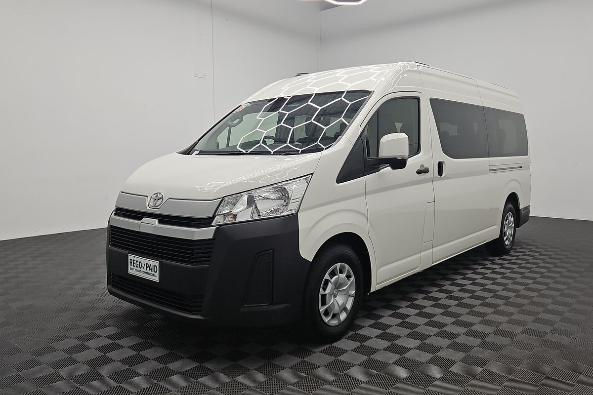 2019 Toyota Hiace Commuter GDH322R ELWB High Roof