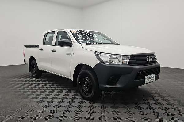 2022 Toyota Hilux Workmate TGN121R Rear Wheel Drive