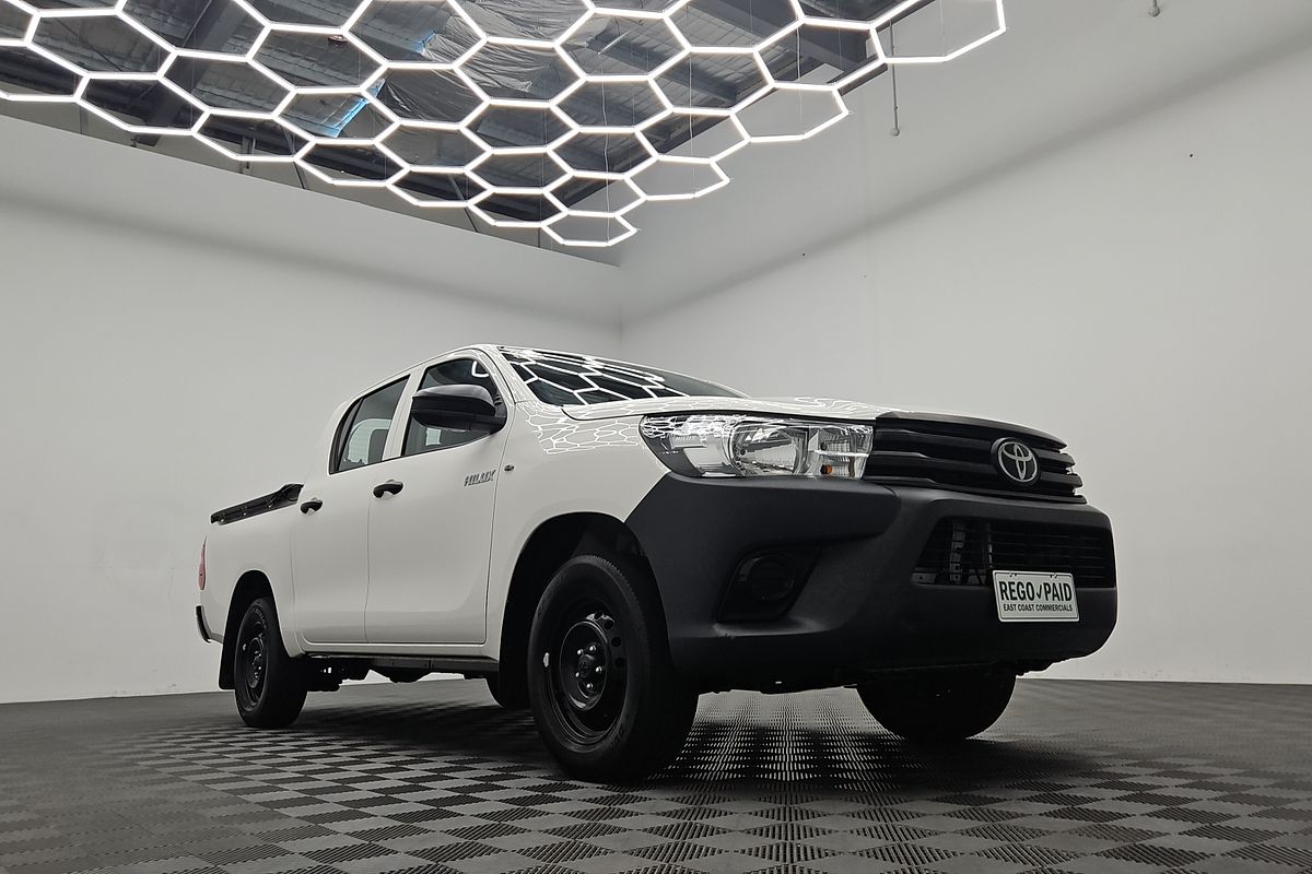 2022 Toyota Hilux Workmate TGN121R Rear Wheel Drive