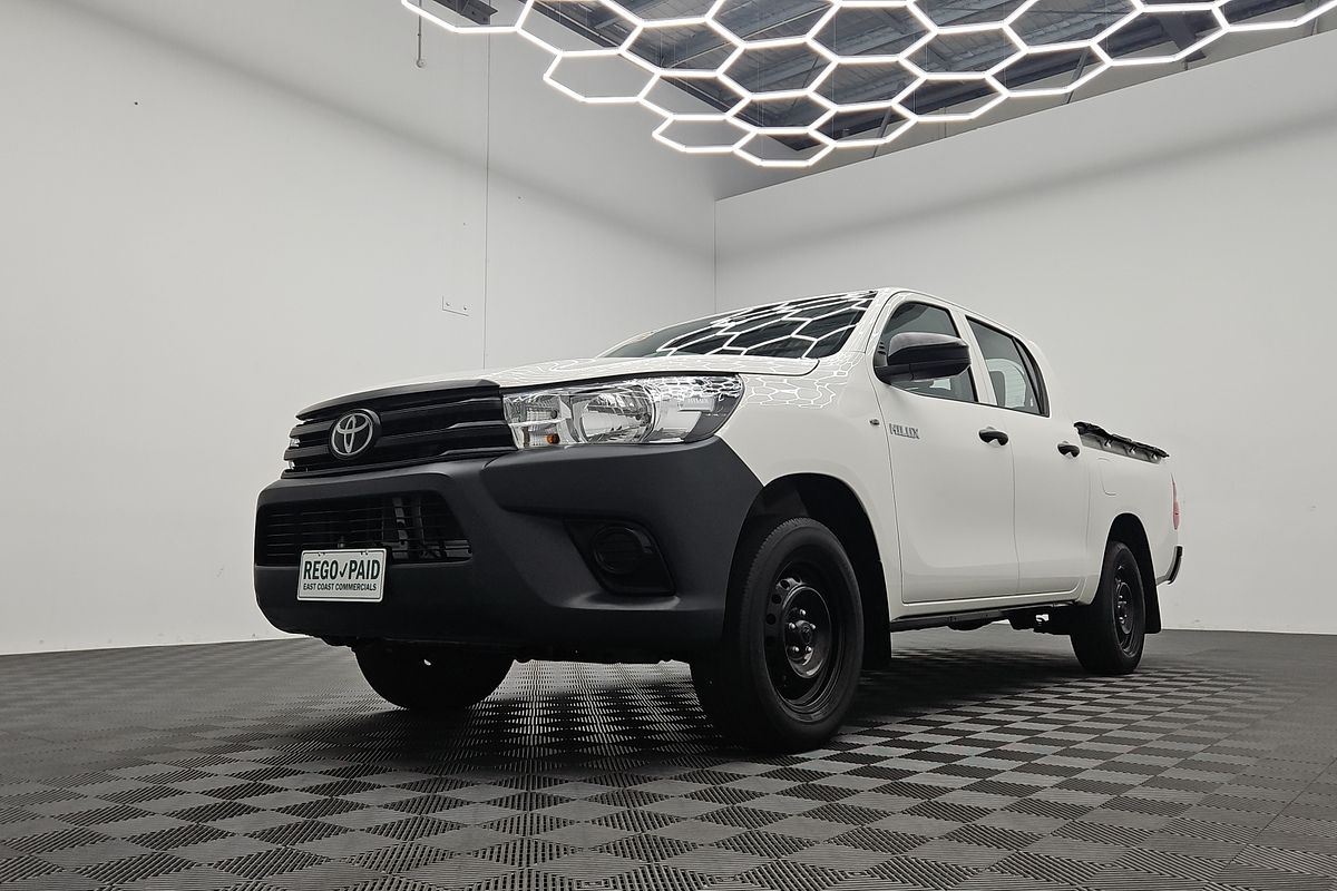 2022 Toyota Hilux Workmate TGN121R Rear Wheel Drive