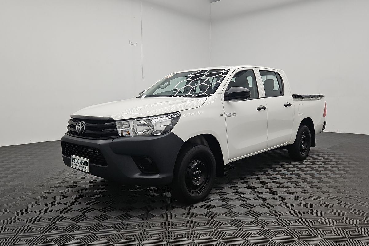 2022 Toyota Hilux Workmate TGN121R Rear Wheel Drive