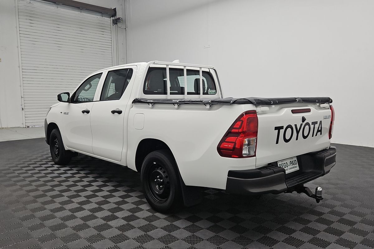 2022 Toyota Hilux Workmate TGN121R Rear Wheel Drive