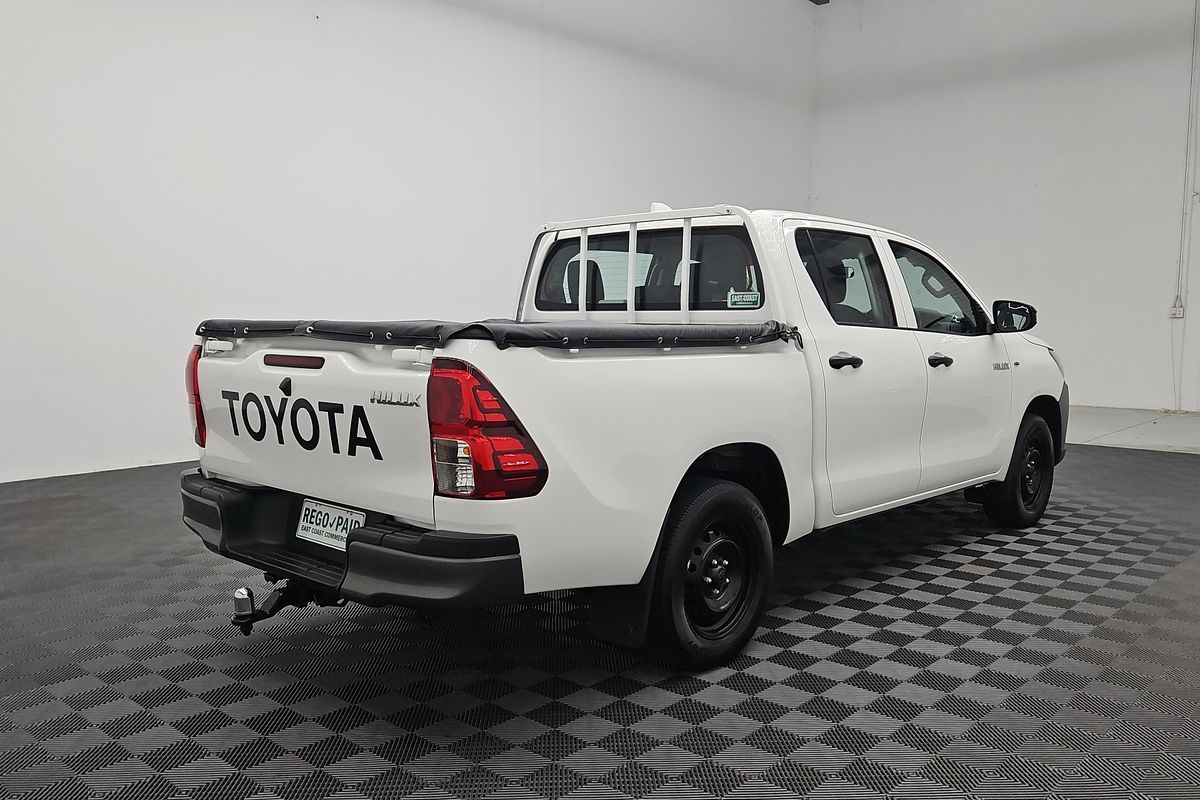 2022 Toyota Hilux Workmate TGN121R Rear Wheel Drive