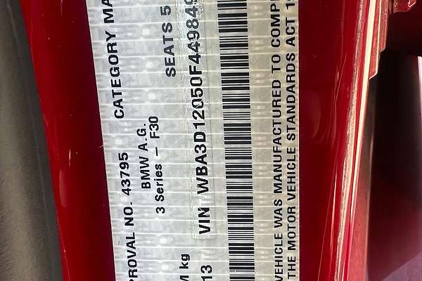 2013 BMW 3 Series 318d F30